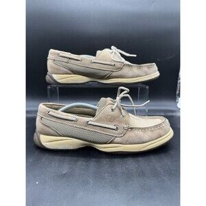 Sperry Shoes Womens Size 9 Leather Top Sider Intrepid Classic Lace Up 9774829